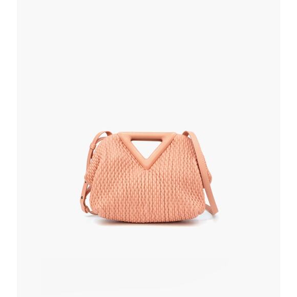 BOTTEGA VENETA Small Pink Pointed Shoulder Bag C-A18703 - Picture 1 of 9